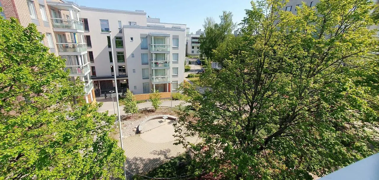 Apartment Top Floor 51M2, Balcony, 150 M Wifi, Free Own Parking Place, 300M Metro Helsinki Finland